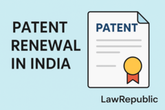 Instant quote: Patent Renewal in India